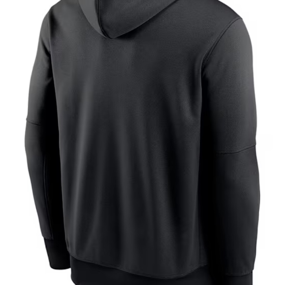 NIKE PHILADELPHIA EAGLES MENS BLACK RETRO LOGO HOOD - Picture 2 of 7